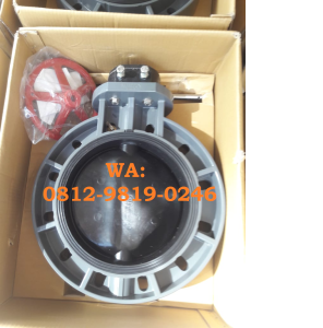 Buterfly Valve 12 Inc Upvc Type Gears Ansi Hersey